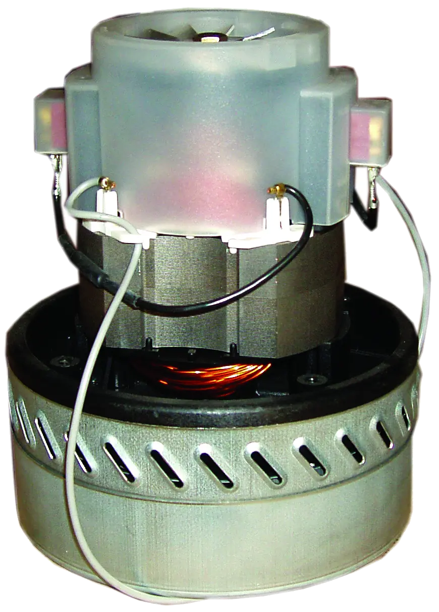 Aspiradora Industrial Panda 515 - Vista lateral del motor de alto rendimiento